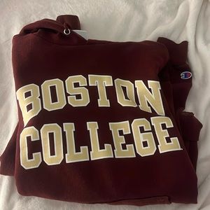 boston collage hoodie
